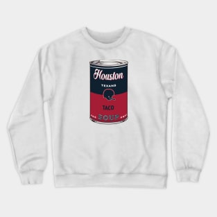 Houston Texans Soup Can Crewneck Sweatshirt